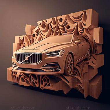 3D мадэль Volvo S90 (STL)